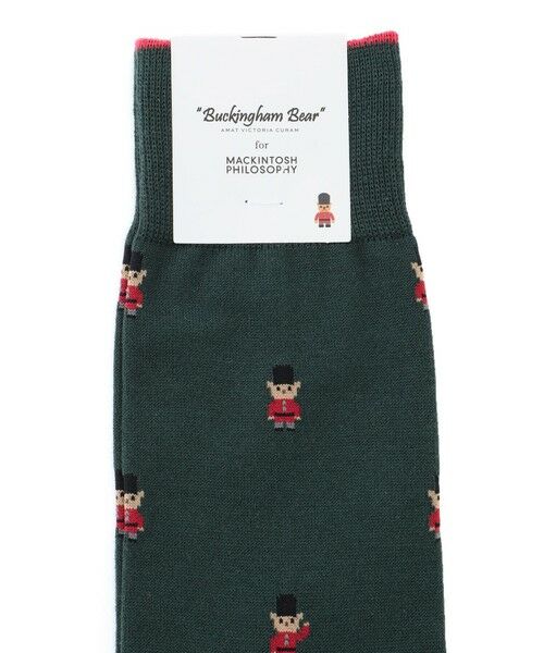 MACKINTOSH PHILOSOPHY(MENS) / マッキントッシュ フィロソフィー　メンズ その他インナー・ルームウェア | バッキンガムべア カジュアルソックス | 詳細1