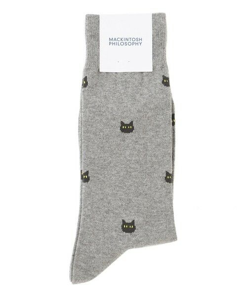 MACKINTOSH PHILOSOPHY(MENS) / マッキントッシュ フィロソフィー　メンズ その他インナー・ルームウェア | キャット カジュアルソックス | 詳細6