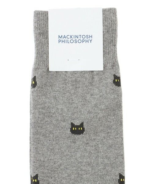 MACKINTOSH PHILOSOPHY(MENS) / マッキントッシュ フィロソフィー　メンズ その他インナー・ルームウェア | キャット カジュアルソックス | 詳細1