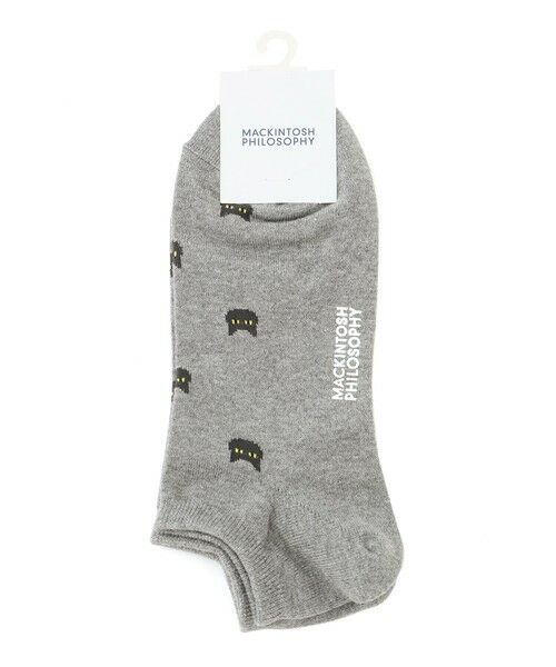 MACKINTOSH PHILOSOPHY(MENS) / マッキントッシュ フィロソフィー　メンズ その他インナー・ルームウェア | キャットモチーフ アンクレット カジュアルソックス | 詳細1