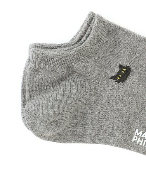 MACKINTOSH PHILOSOPHY(MENS) / マッキントッシュ フィロソフィー　メンズ その他インナー・ルームウェア | キャットモチーフ アンクレット カジュアルソックス | 詳細2