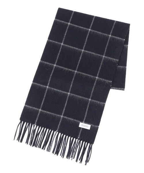 MACKINTOSH PHILOSOPHY(MENS) / マッキントッシュ フィロソフィー　メンズ マフラー・ショール・スヌード・ストール | ウォッシャブルウールカシミヤ ブリティッシュチェックマフラー | 詳細8