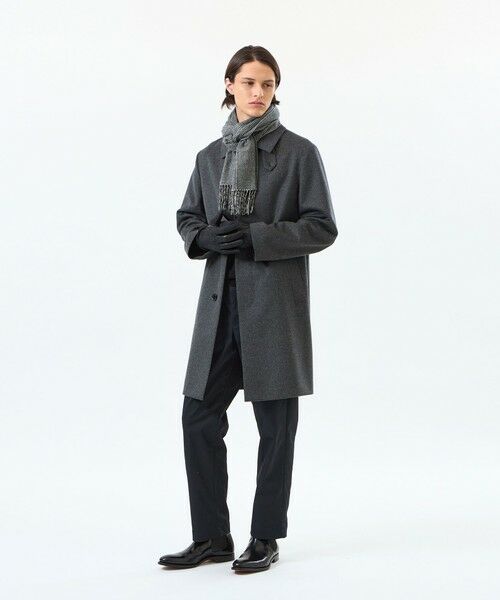 MACKINTOSH PHILOSOPHY(MENS) / マッキントッシュ フィロソフィー　メンズ マフラー・ショール・スヌード・ストール | ウォッシャブルウールカシミヤ ブリティッシュチェックマフラー | 詳細1