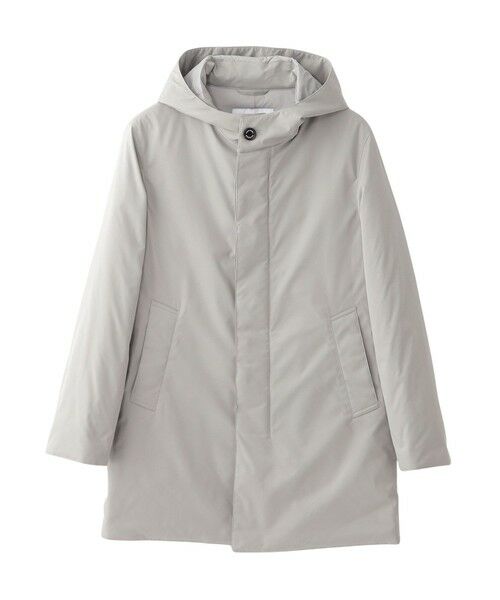 MACKINTOSH PHILOSOPHY(MENS) / マッキントッシュ フィロソフィー メンズ その他アウター | 高密度ストレッチツイル/ダウン WELLINGTON HOOD short(ウェリントンフードショート)(グレー3)