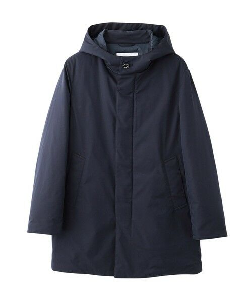 MACKINTOSH PHILOSOPHY(MENS) / マッキントッシュ フィロソフィー　メンズ その他アウター | 高密度ストレッチツイル/ダウン  WELLINGTON HOOD short(ウェリントンフードショート)（ネイビー3）