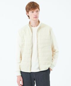 MACKINTOSH PHILOSOPHY(MENS) / マッキントッシュ フィロソフィー　メンズ ブルゾン | エアロゲルキルト×ブリスター　コンビジップアップ