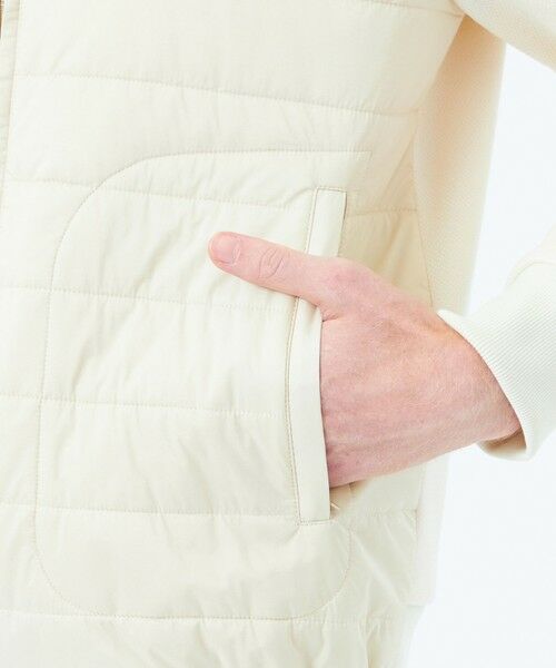 MACKINTOSH PHILOSOPHY(MENS) / マッキントッシュ フィロソフィー　メンズ ブルゾン | エアロゲルキルト×ブリスター　コンビジップアップ | 詳細6