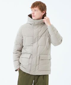 MACKINTOSH PHILOSOPHY(MENS) / マッキントッシュ フィロソフィー　メンズ ブルゾン | メモリーストレッチ　フーデッドダウンブルゾン