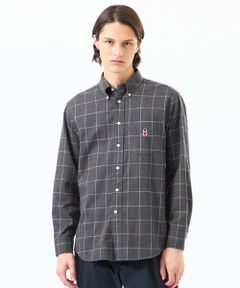 MACKINTOSH PHILOSOPHY(MENS) / マッキントッシュ フィロソフィー　メンズ シャツ・ブラウス | バッキンガムベア シャンブレーネル/チェック 長袖ボタンダウン