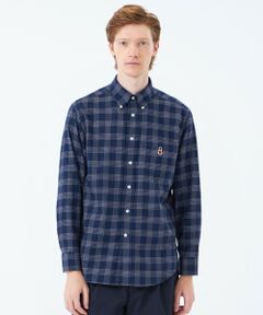 MACKINTOSH PHILOSOPHY(MENS) / マッキントッシュ フィロソフィー　メンズ シャツ・ブラウス | バッキンガムベア シャンブレーネル/チェック 長袖ボタンダウン