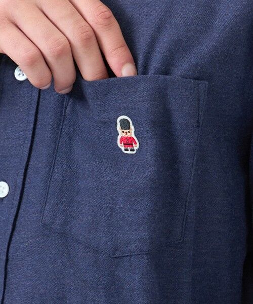 MACKINTOSH PHILOSOPHY(MENS) / マッキントッシュ フィロソフィー メンズ シャツ・ブラウス | バッキンガムベア シャンブレーネル/チェック 長袖ボタンダウン | 詳細7