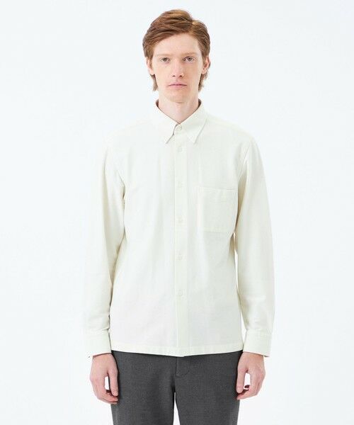 MACKINTOSH PHILOSOPHY(MENS) / マッキントッシュ フィロソフィー　メンズ シャツ・ブラウス | シャンブレーネル スクエアボタンダウン | 詳細5