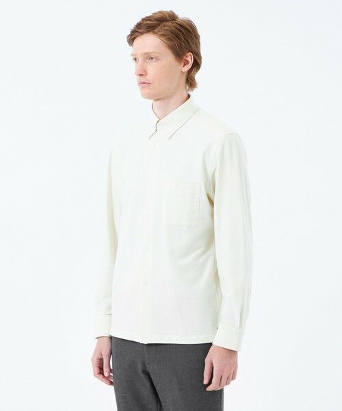 MACKINTOSH PHILOSOPHY(MENS) / マッキントッシュ フィロソフィー　メンズ シャツ・ブラウス | シャンブレーネル スクエアボタンダウン | 詳細6