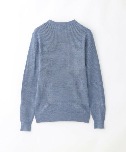 MACKINTOSH PHILOSOPHY(MENS) / マッキントッシュ フィロソフィー　メンズ ニット・セーター | 【WEB&一部店舗限定】ミニワッフル クルーネックプルオーバー | 詳細1