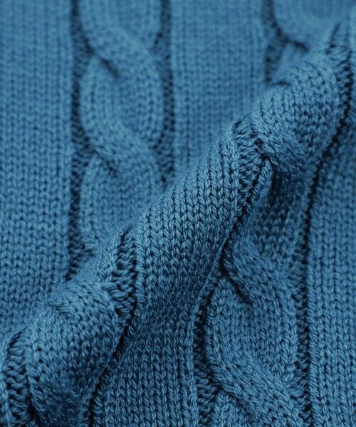 MACKINTOSH PHILOSOPHY(MENS) / マッキントッシュ フィロソフィー メンズ ニット・セーター | バッキンガムベア ケーブル クルーネックプルオーバー | 詳細12