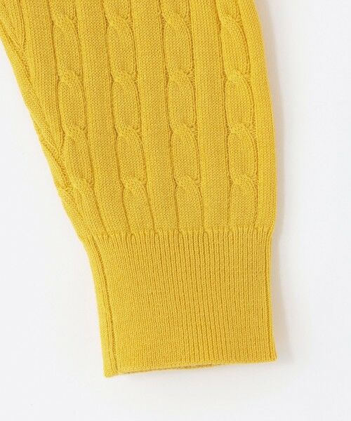 MACKINTOSH PHILOSOPHY(MENS) / マッキントッシュ フィロソフィー メンズ ニット・セーター | 【WEB&一部店舗限定】バッキンガムベア ケーブル クルーネックプルオーバー | 詳細3