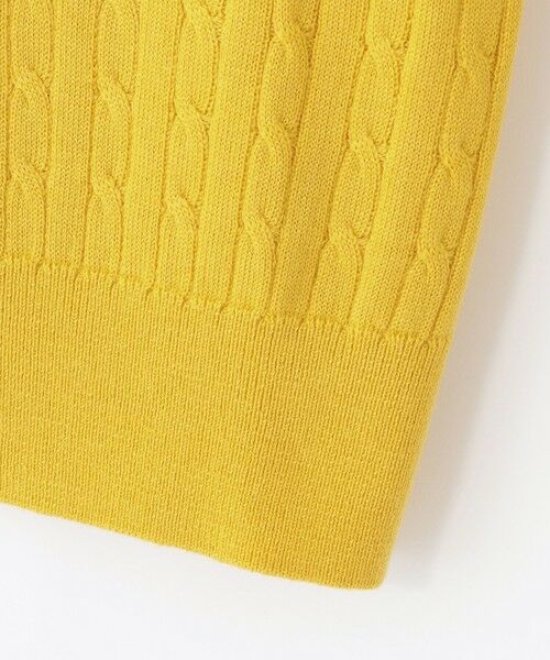 MACKINTOSH PHILOSOPHY(MENS) / マッキントッシュ フィロソフィー メンズ ニット・セーター | 【WEB&一部店舗限定】バッキンガムベア ケーブル クルーネックプルオーバー | 詳細4