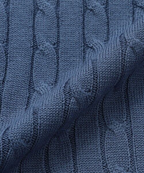 MACKINTOSH PHILOSOPHY(MENS) / マッキントッシュ フィロソフィー メンズ ニット・セーター | 【WEB&一部店舗限定】バッキンガムベア ケーブル クルーネックプルオーバー | 詳細8