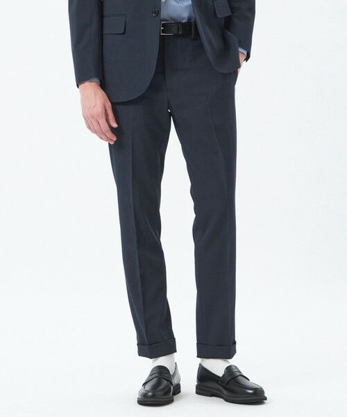 MACKINTOSH PHILOSOPHY(MENS) / マッキントッシュ フィロソフィー　メンズ その他パンツ | トロッター トラウザーズ#070 ハイストレッチメッシュ（ブルー7）