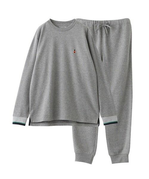 MACKINTOSH PHILOSOPHY(MENS) / マッキントッシュ フィロソフィー メンズ その他小物 | 【WEB限定】パイル無地裏起毛&無地パンツ パジャマ(チャコールグレー1)