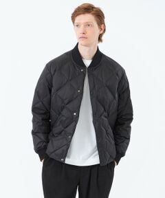 MACKINTOSH PHILOSOPHY(MENS) / マッキントッシュ フィロソフィー　メンズ ブルゾン | ダイヤキルトタフタ フライトジャケット with TAION