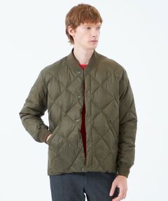 MACKINTOSH PHILOSOPHY(MENS) / マッキントッシュ フィロソフィー　メンズ ブルゾン | ダイヤキルトタフタ フライトジャケット with TAION