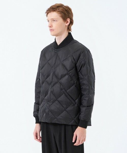 MACKINTOSH PHILOSOPHY(MENS) / マッキントッシュ フィロソフィー　メンズ ブルゾン | ダイヤキルトタフタ フライトジャケット with TAION | 詳細4