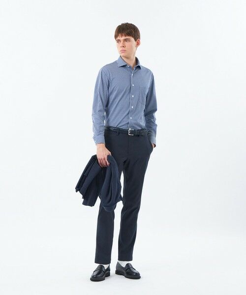 MACKINTOSH PHILOSOPHY(MENS) / マッキントッシュ フィロソフィー　メンズ ベルト・サスペンダー | オイルレザーメッシュ カジュアルベルト | 詳細4