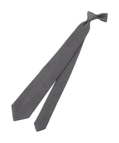 MACKINTOSH PHILOSOPHY(MENS) / マッキントッシュ フィロソフィー　メンズ ネクタイ | バスケット レギュラータイ（チャコールグレー1）