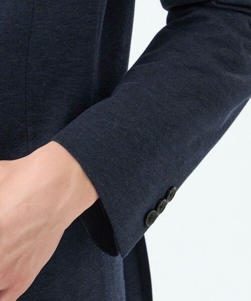 MACKINTOSH PHILOSOPHY(MENS) / マッキントッシュ フィロソフィー　メンズ ノーカラージャケット | テーラードジャージー ジャケット 36G裏メッシュモクロディ | 詳細8