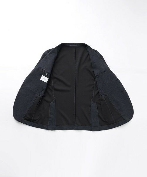 MACKINTOSH PHILOSOPHY(MENS) / マッキントッシュ フィロソフィー　メンズ ノーカラージャケット | テーラードジャージー ジャケット 36G裏メッシュモクロディ | 詳細12