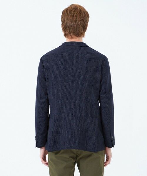 MACKINTOSH PHILOSOPHY(MENS) / マッキントッシュ フィロソフィー　メンズ ノーカラージャケット | テーラードジャージー ジャケット ZIGNONEジャージー | 詳細5