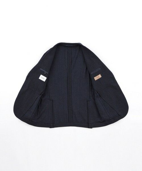 MACKINTOSH PHILOSOPHY(MENS) / マッキントッシュ フィロソフィー　メンズ ノーカラージャケット | テーラードジャージー ジャケット ZIGNONEジャージー | 詳細11