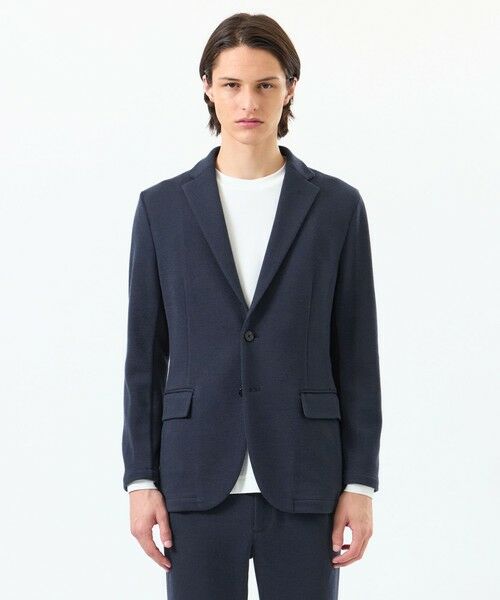 MACKINTOSH PHILOSOPHY(MENS) / マッキントッシュ フィロソフィー　メンズ ノーカラージャケット | 起毛ブリスター イージージャケット | 詳細4