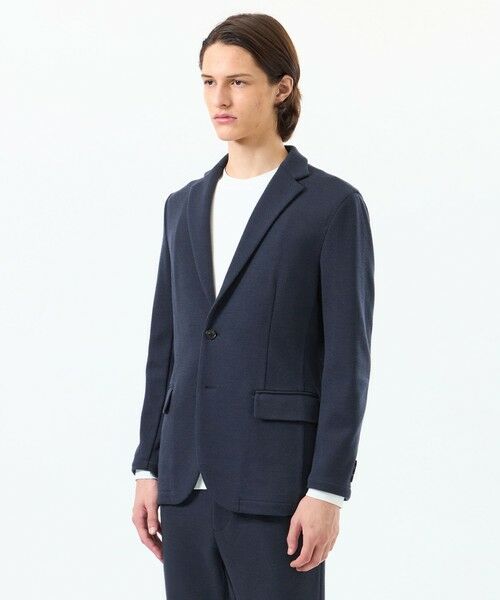 MACKINTOSH PHILOSOPHY(MENS) / マッキントッシュ フィロソフィー　メンズ ノーカラージャケット | 起毛ブリスター イージージャケット | 詳細5