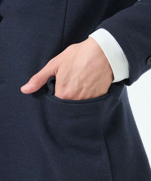 MACKINTOSH PHILOSOPHY(MENS) / マッキントッシュ フィロソフィー　メンズ ノーカラージャケット | 起毛ブリスター イージージャケット | 詳細7