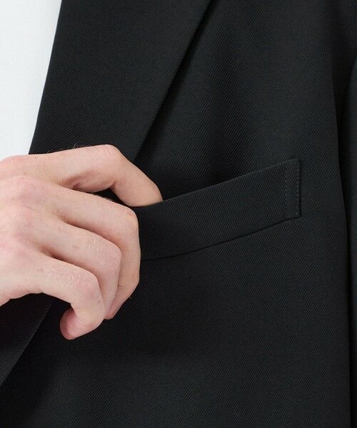 MACKINTOSH PHILOSOPHY(MENS) / マッキントッシュ フィロソフィー メンズ ノーカラージャケット | トロッター ジャケット#001(ナンバーワン)ダブルクロスツイル | 詳細5