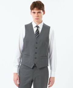 MACKINTOSH PHILOSOPHY(MENS) / マッキントッシュ フィロソフィー　メンズ ブルゾン | 【2026春夏モデル】トロッター ウェストコート#000（ナンバーゼロ）バーズアイストレッチ　リサイクル