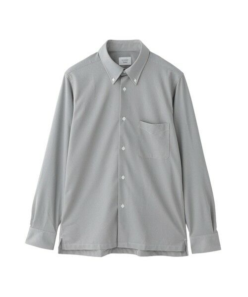 MACKINTOSH PHILOSOPHY(MENS) / マッキントッシュ フィロソフィー メンズ シャツ・ブラウス | トロッター シャツ スクエアボタンダウン トリコットバリエーション(グレー4)