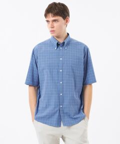 MACKINTOSH PHILOSOPHY(MENS) / マッキントッシュ フィロソフィー　メンズ シャツ・ブラウス | 半袖リラックスボタンダウン チェックバリエーション