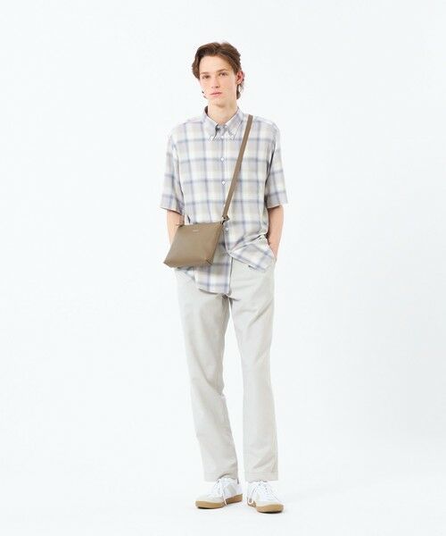 MACKINTOSH PHILOSOPHY(MENS) / マッキントッシュ フィロソフィー　メンズ シャツ・ブラウス | 半袖リラックスボタンダウン チェックバリエーション | 詳細1