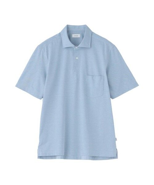 MACKINTOSH PHILOSOPHY(MENS) / マッキントッシュ フィロソフィー　メンズ シャツ・ブラウス | ハーフカラーワンピース 36Gノードシールドハニカム（ブルー6）