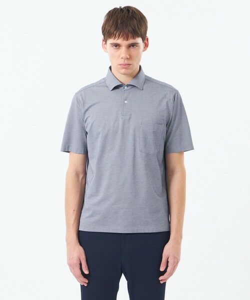 MACKINTOSH PHILOSOPHY(MENS) / マッキントッシュ フィロソフィー　メンズ シャツ・ブラウス | ハーフカラーワンピース 36Gノードシールドハニカム | 詳細3