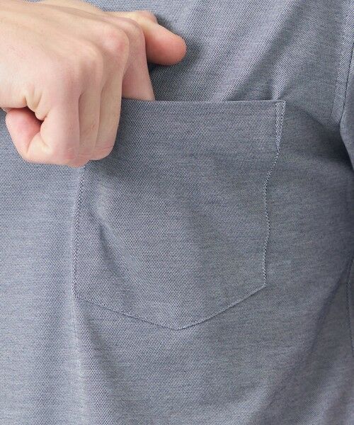 MACKINTOSH PHILOSOPHY(MENS) / マッキントッシュ フィロソフィー　メンズ シャツ・ブラウス | ハーフカラーワンピース 36Gノードシールドハニカム | 詳細7