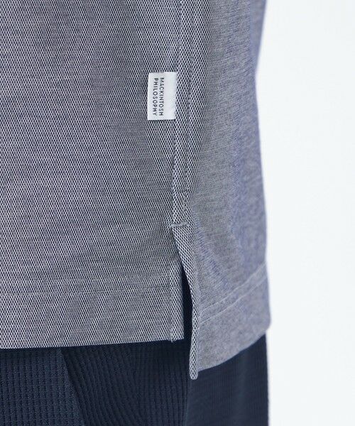 MACKINTOSH PHILOSOPHY(MENS) / マッキントッシュ フィロソフィー　メンズ シャツ・ブラウス | ハーフカラーワンピース 36Gノードシールドハニカム | 詳細8