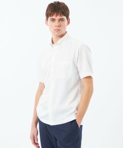 MACKINTOSH PHILOSOPHY(MENS) / マッキントッシュ フィロソフィー　メンズ シャツ・ブラウス | トロッター スクエアボタンダウン ナローサッカーストライプ