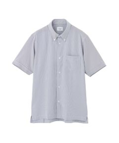 MACKINTOSH PHILOSOPHY(MENS) / マッキントッシュ フィロソフィー　メンズ シャツ・ブラウス | トロッター スクエアボタンダウン ナローサッカーストライプ