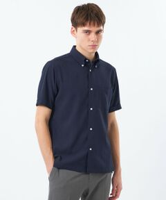 MACKINTOSH PHILOSOPHY(MENS) / マッキントッシュ フィロソフィー　メンズ シャツ・ブラウス | トロッター スクエアボタンダウン ナローサッカーストライプ