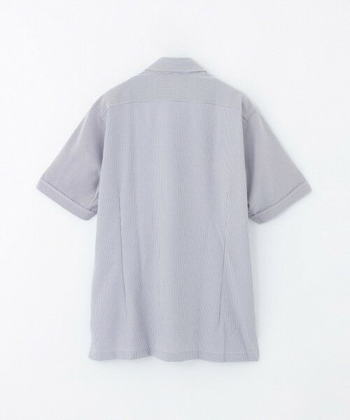 MACKINTOSH PHILOSOPHY(MENS) / マッキントッシュ フィロソフィー　メンズ シャツ・ブラウス | トロッター スクエアボタンダウン ナローサッカーストライプ | 詳細3