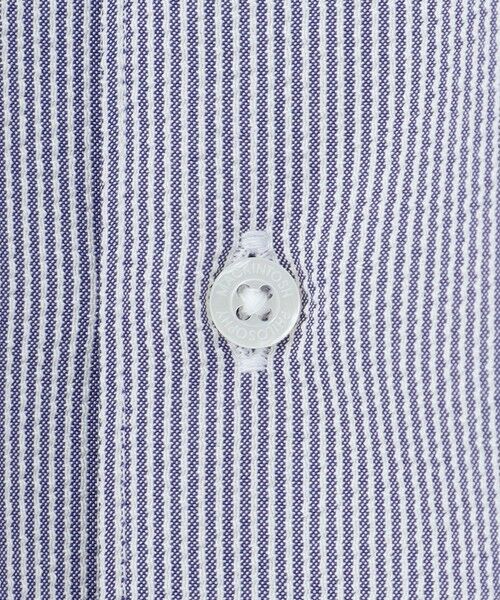 MACKINTOSH PHILOSOPHY(MENS) / マッキントッシュ フィロソフィー　メンズ シャツ・ブラウス | トロッター スクエアボタンダウン ナローサッカーストライプ | 詳細8